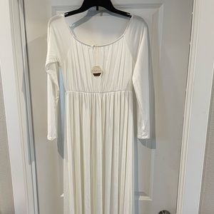 Beautiful white maxi dress from Pinkblush NWT